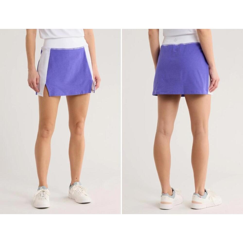 Beyond Yoga Size XS Spacedye Outlines Skirt Mini Skort Ultra Violet Heather